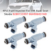VW 4Pcs Fuel Injector 0280155997 06A906031AD Generic