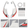 2021-2024 Yamaha YZF R1 R1M Front Side Winglets White+Red Generic