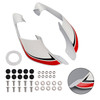 2021-2024 Yamaha YZF R1 R1M Front Side Winglets White+Red Generic