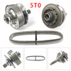 Automatic Transmission Pulley Assembly With Belt Chain For HONDA 5T0 Gearbox