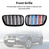 2007-2010 BMW X3 E83 2PCS Gloss Black Front Bumper Grille Generic