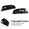 2016-2019 Audi A4 B9 S4 2PCS Black Front Bumper Foglight Grille Generic