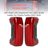 2022-2026 Toyota Tundra Left+Right LED Sequential Tail Lights Brake Lamps Generic