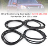 2002-2006 Honda CR-V 4PCS Weatherstrip Seal Gasket 72310-S9A-003 Generic
