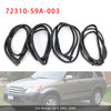 2002-2006 Honda CR-V 4PCS Weatherstrip Seal Gasket 72310-S9A-003 Generic
