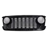 2007-2018 Jeep Wrangler JK JKU Unlimited 2 & 4 Door Front Bumper Grille Black Generic
