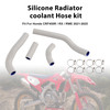 2021-2025 Honda CRF450R/ RX/ RWE Silicone Radiator coolant Hose kit White Generic