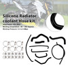 2017-2025 Suzuki GSX-S750/ GSX-S750Z Silicone Radiator coolant Hose kit Black Generic