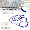 2017-2025 Suzuki GSX-S750/ GSX-S750Z Silicone Radiator coolant Hose kit Blue Generic