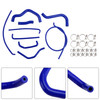 2017-2025 Suzuki GSX-S750/ GSX-S750Z Silicone Radiator coolant Hose kit Blue Generic