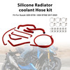 2017-2025 Suzuki GSX-S750/ GSX-S750Z Silicone Radiator coolant Hose kit Red Generic