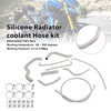 2017-2025 Suzuki GSX-S750/ GSX-S750Z Silicone Radiator coolant Hose kit White Generic
