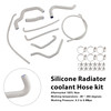 2017-2025 Suzuki GSX-S750/ GSX-S750Z Silicone Radiator coolant Hose kit White Generic