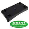 2015-2020 Cadillac Escalade/ Esv Front Bumper License Plate Holder Mounting Bracket Generic