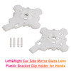 2016-2020 Honda 10th CIVIC Left&Right Car Side Mirror Glass Lens Plastic Bracket Clip Holder Generic