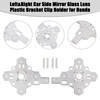 2018-2022 Honda Accord Left&Right Car Side Mirror Glass Lens Plastic Bracket Clip Holder Generic