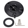 Honda CBR 600 1000 RR NC CB Quick Release Keyless Fuel Gas Cap 115mm Black Generic