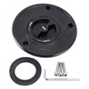 2003-2006 Kawasaki Ninja ZX-6RR Quick Release Keyless Fuel Gas Cap 118mm Black Generic