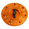2017-2025 Duk-e 250 390 Quick Release Keyless Fuel Gas Cap 115mm Orange Generic