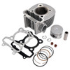 2009-2015 SYM Allo 125 Cello Jet Orbit Symphony Cylinder Piston Gasket Top End Rebuild Kit 52,4mm Generic