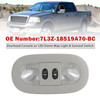 2004-2008 Ford F-150 Overhead Console w/ LED Dome Map Light & Sunroof Switch 7L3Z-18519A70-BA Gray Generic