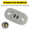 2004-2008 Ford F-150 Overhead Console w/ LED Dome Map Light & Sunroof Switch 7L3Z-18519A70-BA Gray Generic