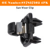 2014-2023 Audi A3 A5 TT Sun Visor Clip 8V7857562 4PK Generic