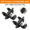 2014-2023 Audi A3 A5 TT 2x Sun Visor Clip 8V7857562 4PK Generic
