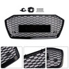 2019-2023 Audi A6 C8/ Sline/ S6 Without ACC RS6 Style Honeycomb Mesh Front Grille Generic