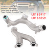 2010-2025 Land Rover LR4 V2 3.0 5.0 2PCS Coolant Crossover Pipe LR186917 LR186859 Generic
