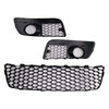 2006-2009 VW GOLF MK5 GTI 3PCS Front Lower Bumper Grille+Fog Light Cover Generic
