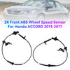 2013-2017 Honda Accord 2X Front ABS Wheel Speed Sensor 57450T2FA01 Generic