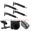 Cummins B3.3 QSB3.3 Engine 4Pcs Fuel Injector 4089877 4955572 4944482 Generic