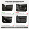 2010-2014 Chevrolet Silverado 1500 2500 3500 Front Right Passenger Side Armrest Repair Kit 22818472 Generic