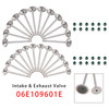 2005-2018 Audi A4 A5 A6 A7 A8 24X Intake+Exhaust Valve Set 06E109601E Generic