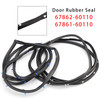 Toyota LandCruiser 79 Series HZJ HDJ FZJ 2X Front Door Rubber Seal Set 6786160110 Generic