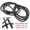 Toyota LandCruiser 79 Series HZJ HDJ FZJ 2X Front Door Rubber Seal Set 6786160110 Generic