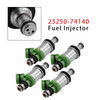 1994-1999 Toyota Camry 2.2L 2164CC l4 GAS DOHC Naturally Aspirated 4Pcs Fuel Injector 23250-74140 Generic