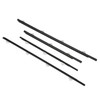 1991-1994 Nissan Sunny B13 4PCS Window Sweep Weatherstrips Generic