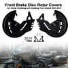 2001-2015 Honda Goldwing and Goldwing Tour models Front Brake Disc Rotor Covers Black Generic