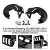 2001-2015 Honda Goldwing and Goldwing Tour models Front Brake Disc Rotor Covers Black Generic