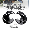 2001-2014 Honda Goldwing GL1800 Front Brake Disc Rotor Covers Black Generic