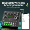 V8s Sound Card Live Sound Card Set BM800 Condenser Microphone for Podcast Record