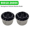 2009-2015 Toyota Highlander 2pc Navigation Volume Button Knob 90010-26004 Generic