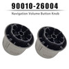 2009-2015 Toyota Highlander 2pc Navigation Volume Button Knob 90010-26004 Generic