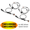 1998-2004 Land Rover Discovery 4.0 2.5 TD5 4X Rear ABS Wheel Speed Sensor TAR100060 TAR100070 Generic