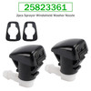 2010-2011 Cadillac SRX 2pcs Sprayer Windshield Washer Nozzle 25823361 Generic