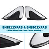 2015-2017 Chrysler 200 Driver Left& Right Side Mirror Trim Cover Corner Molding 5NJ511XFAB, 5NJ501XFAB Generic