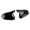 2020-2024 Volkswagen VW Golf 8 MK8 VIII 8R R GTI GTE GTD 2x Wing Door Mirror Cover Cap Casing Gloss Black Generic