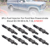 1983-1994 Ford Non Powerstroke IDI 6.9L 7.3L 8Pcs Fuel Injector 6760301 780435 Generic
